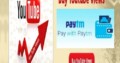 How to buy youtube views with paytm