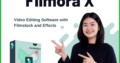 Wondershare Filmora X Video Editing Software with