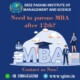 Need to pursue MBA after the 12th ? Contact Us Now !
