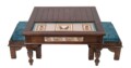 Experience Luxury : Designer Teak Wood Coffee Table