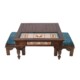 Experience Luxury : Designer Teak Wood Coffee Table