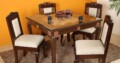 Timeless Beauty : Teak Wood 4 – Seater Dining Table –