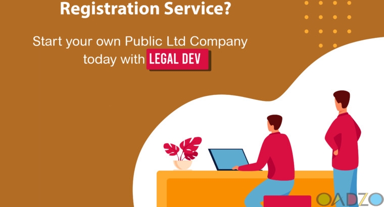 Get Public Limited Company Registration Service at