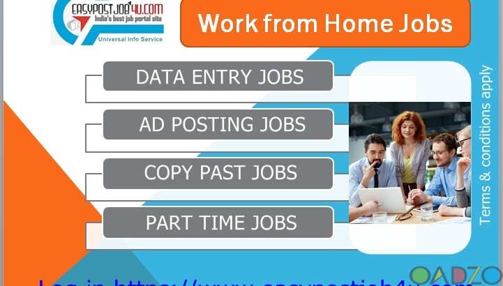 Hiring Fresher candidates for data entry jobs .