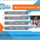 Hiring Fresher candidates for data entry jobs .