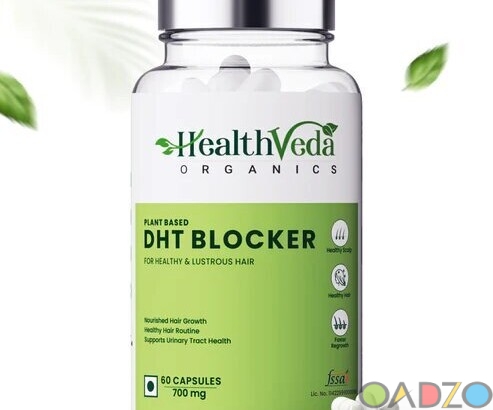 Health Veda Organics Plant Based DHT Blocker 500 m