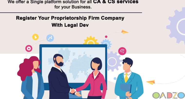 Best Proprietorship Firm Registration Service