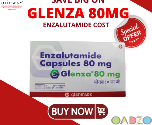 Save Big on Glenza 80mg Enzalutamide Cost