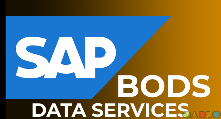 SAP BODS Data Services Training Institute from Ind