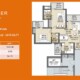 Apex Quebac offer Reasonable Price on 3 BHK Apa