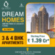 Apex Quebac offer Reasonable Price on 3 BHK Apa