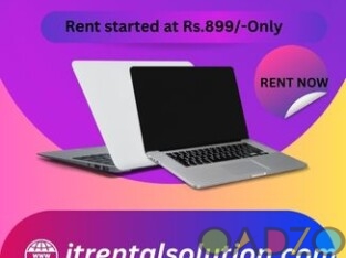 Rent a laptop at Rs . 899 /- only