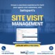 Site visit management in real estate