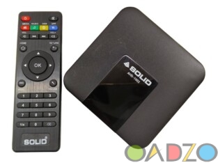 SOLID 1002 H . 265 Amlogic S905W Android TV 4K Box w