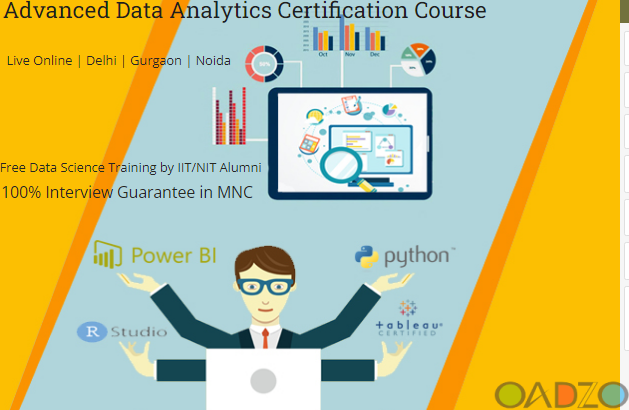 # 1 Top Data Analyst Training Course in Delhi , 1100