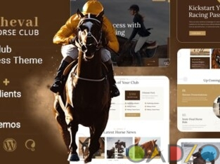 🏞️ Cheval – Horse Club & Equestrian WordPress The